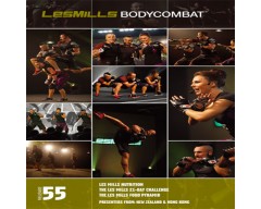 BODYCOMBAT 55 DVD, CD,& Choreo Notes BODY COMBAT 55